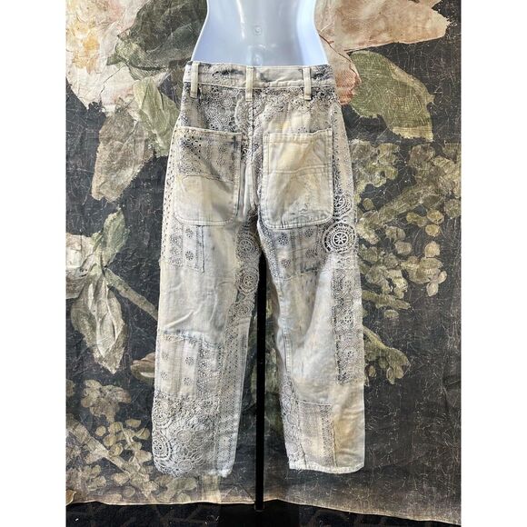 Free People Rancher Slouchy Jeans Size 24 - Picture 6 of 8